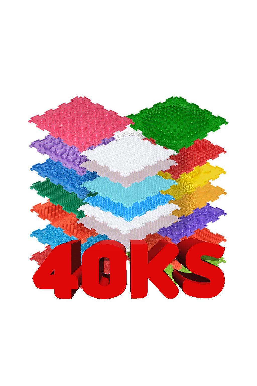 Set ortopedických podlah DIAMANT 40 kusů 